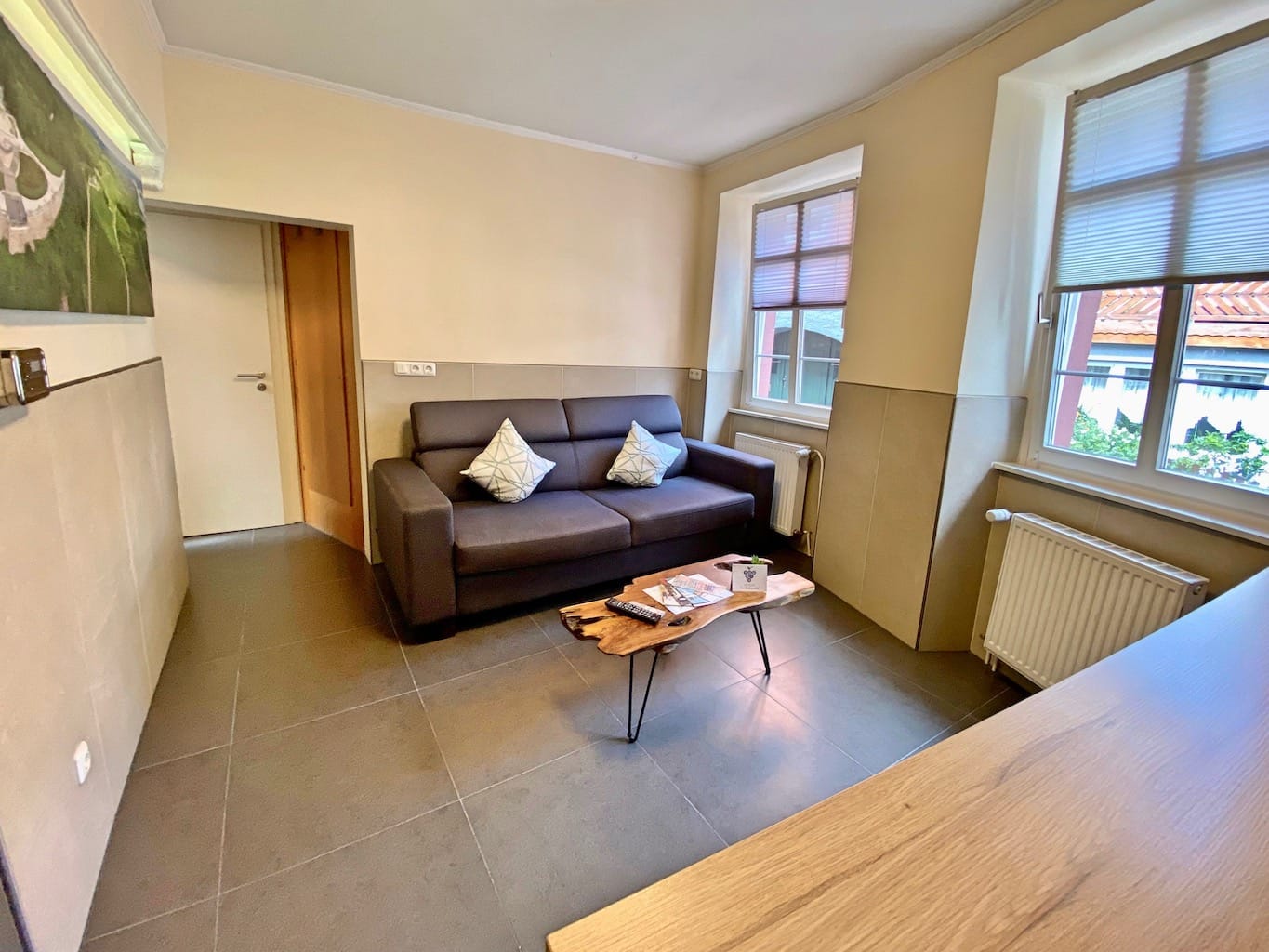 Malerwinkel Lila Wohnung Raum