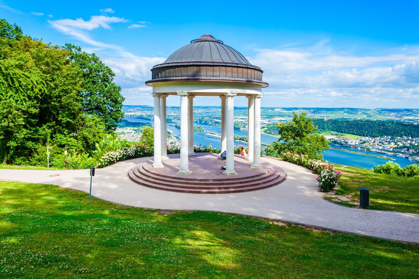 Niederwaldtempel monument in Rudesheim, Germany